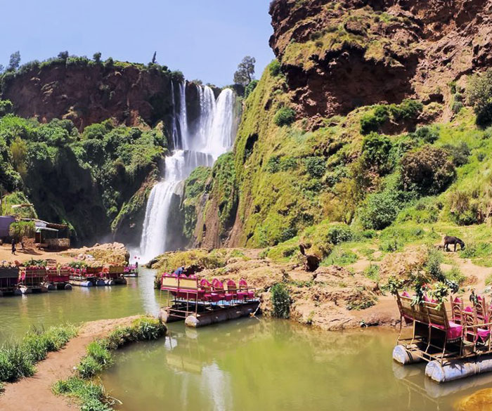 Marrakech to Ouzoud waterfalls Transfer